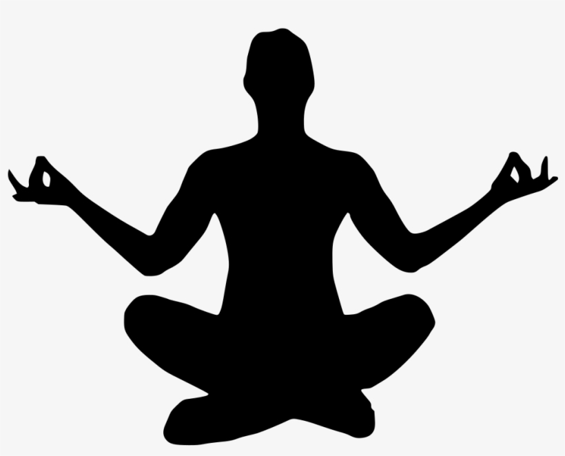 Download Png - Yoga Silhouette, transparent png #173696