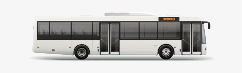 Contract Transit Buses - Bus, transparent png #173698