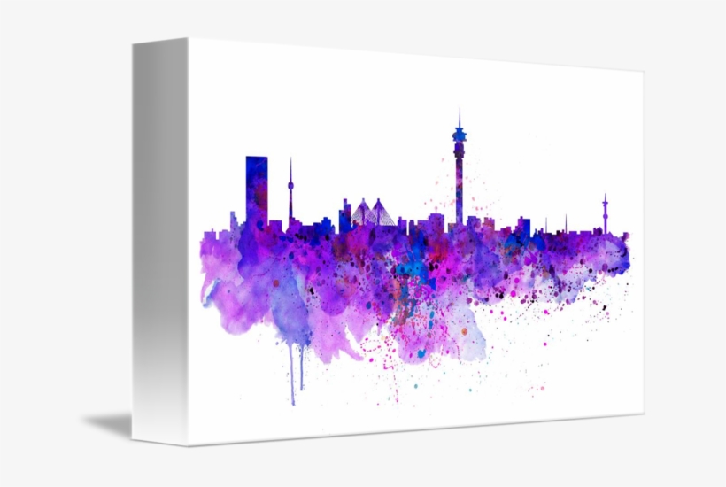 "johannesburg Skyline" By Marian Voicu, Bucharest // - Jhb Skyline Art, transparent png #173717
