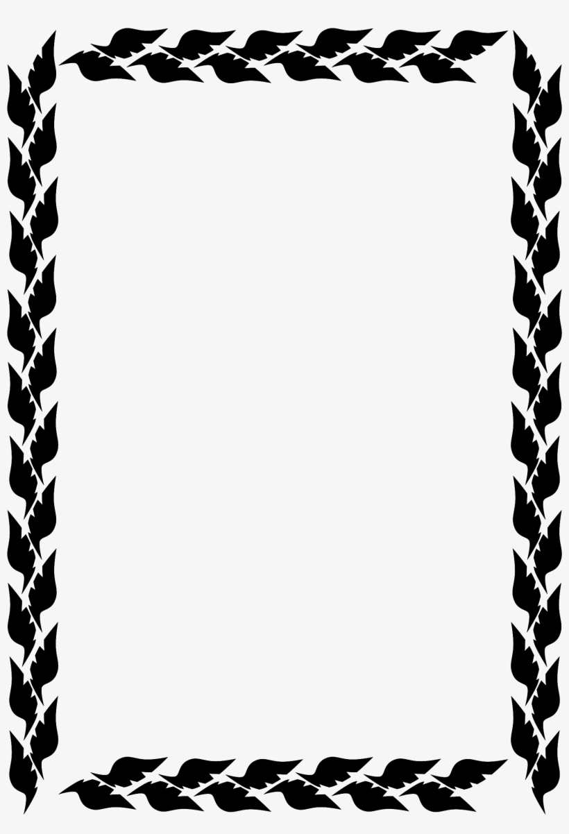 Png Free Download Black And White Border Clipart - Black And White Greek Borders, transparent png #173900