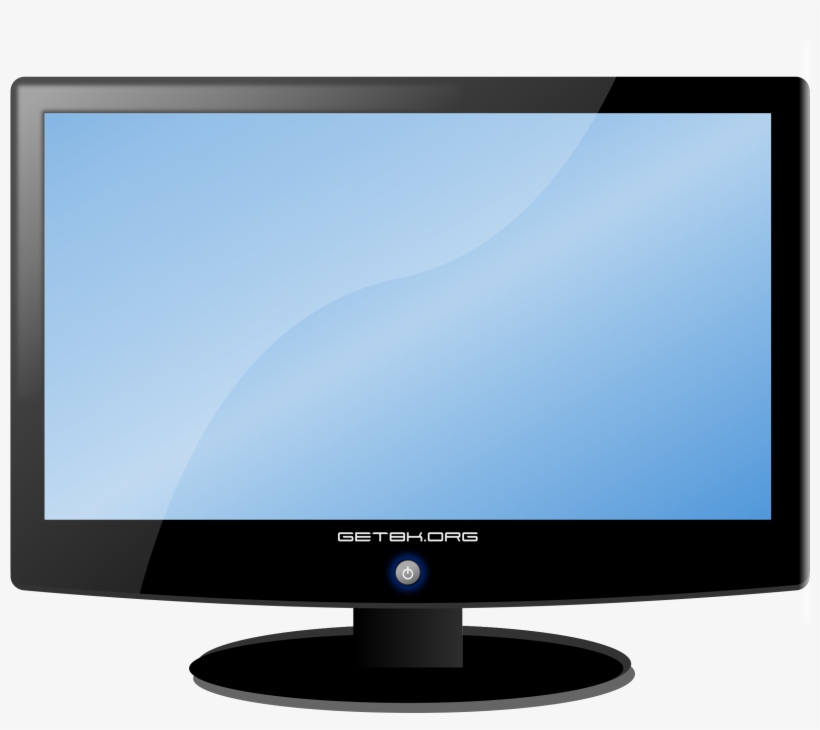 Screen Clipart Tv Icon - Imagenes De Pantalla De Computadora, transparent png #174044