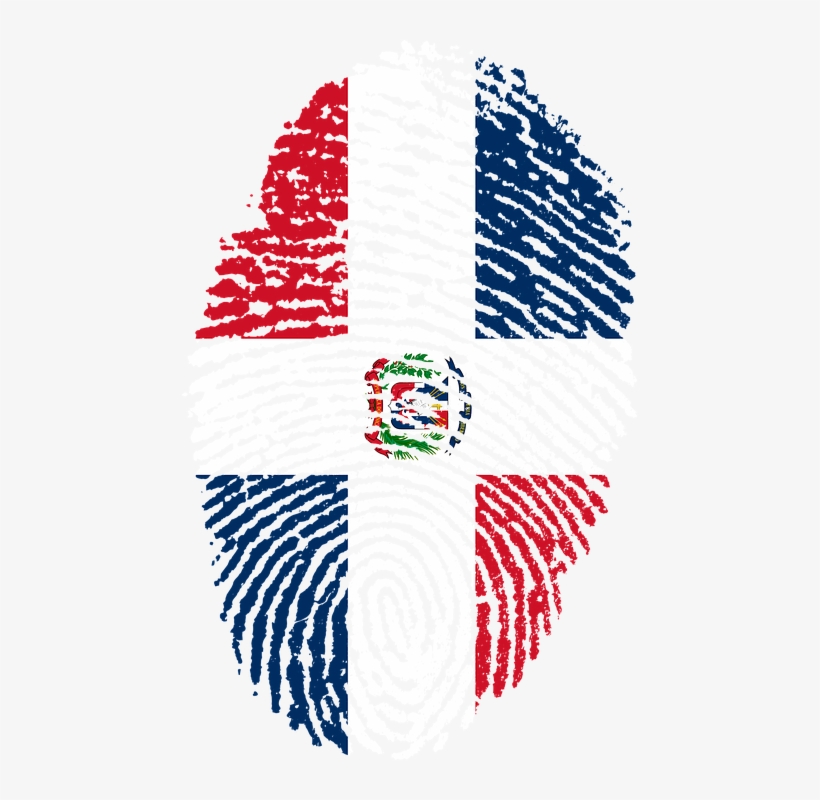 República Dominicana, Bandera, Huella Digital, País - Republic Day 2018 Trinidad, transparent png #174151