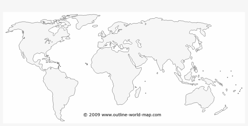 Link To The Big World Map B7a - World Map, transparent png #174173