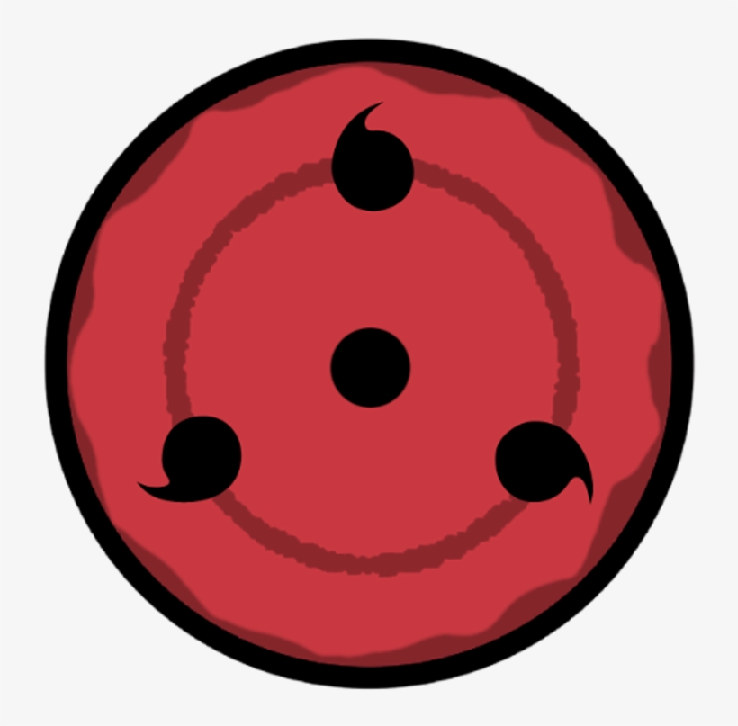 Tomoe Sharingan With Triple - Sharingan Triple Tomoe, transparent png #174515