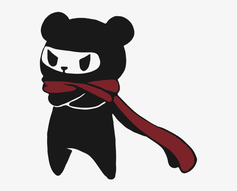 Ninja Panda - Panda Anime Ninja, transparent png #174561