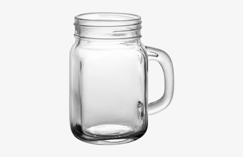 12 Oz Custom Barconic™ Mason Jar With Handle - Mason Jar With Handle, transparent png #174629