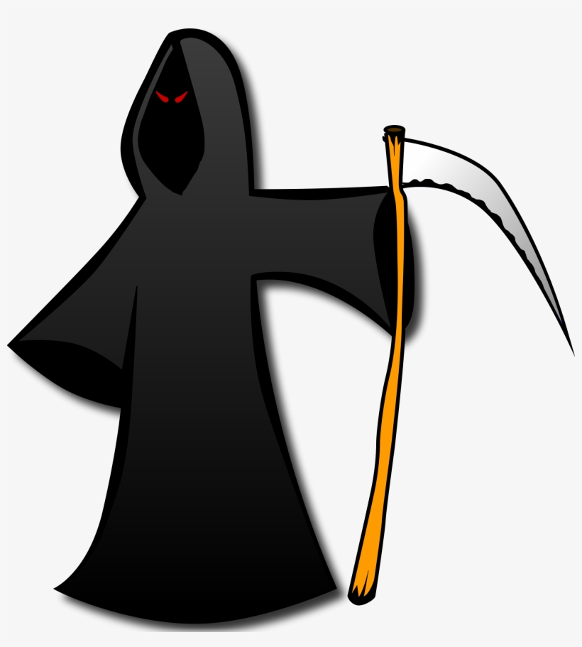 The Death - Simple Drawing Of Death, transparent png #174662