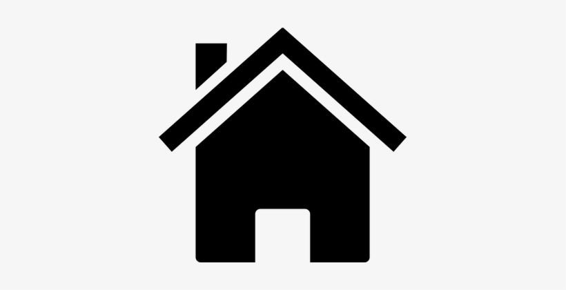 Home House Silhouette Icon Building House - Home Clipart, transparent png #174875