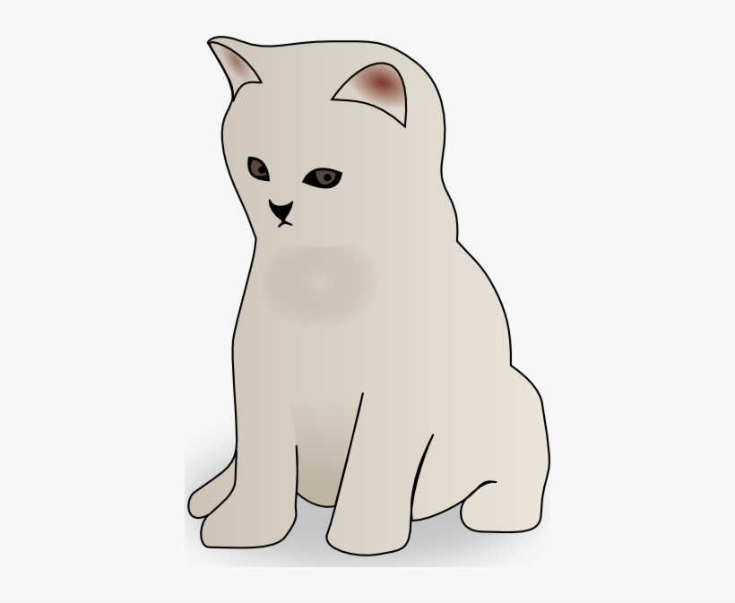 Kitten Cat Svg Clip Arts 408 X 593 Px, transparent png #174894