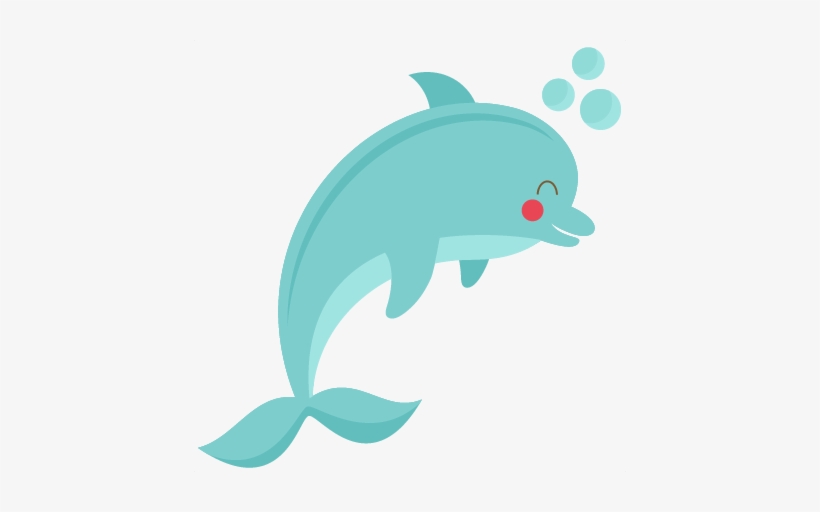 Dolphin Clipart Transparent Background - Cute Dolphin Clipart, transparent png #175169