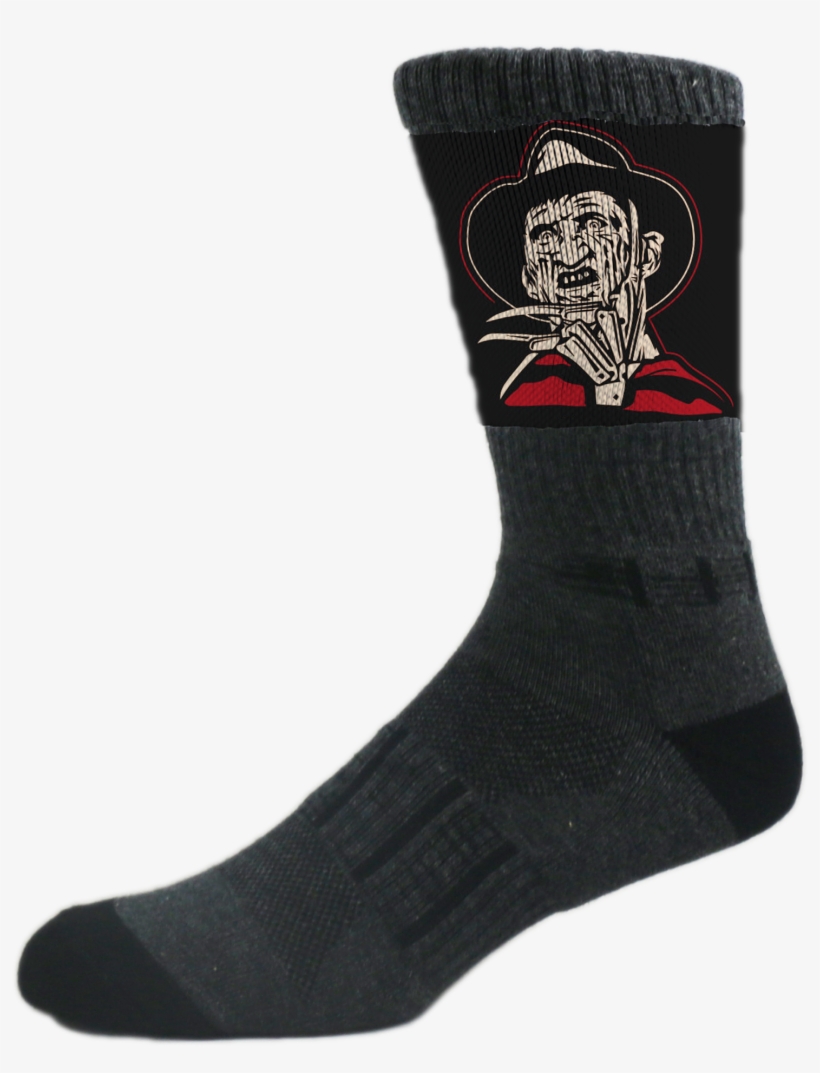 Black Freddy Krueger - Sock, transparent png #175237