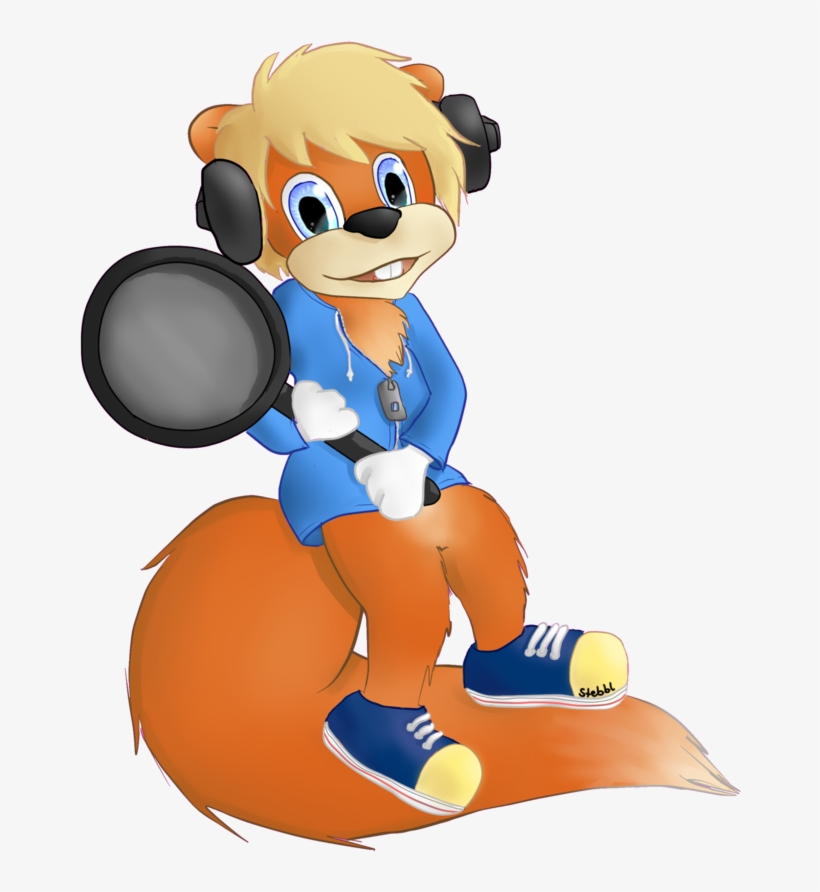 Conker's Bad Fur Day Deadpool Cartoon Mascot Figurine - Conker A Bad Fur Day Anime, transparent png #175371