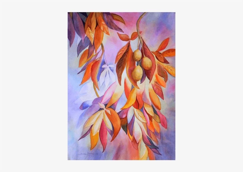 Fall's Glory - Floral Design, transparent png #175395