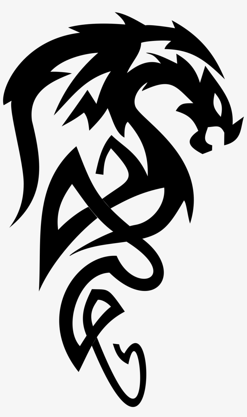 This Free Icons Png Design Of Tribal Drake, transparent png #175486