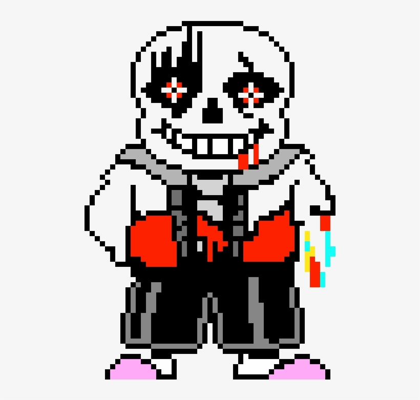 Undertale Sans Pixel Art , Png Download - Sans Png, Transparent Png - vhv