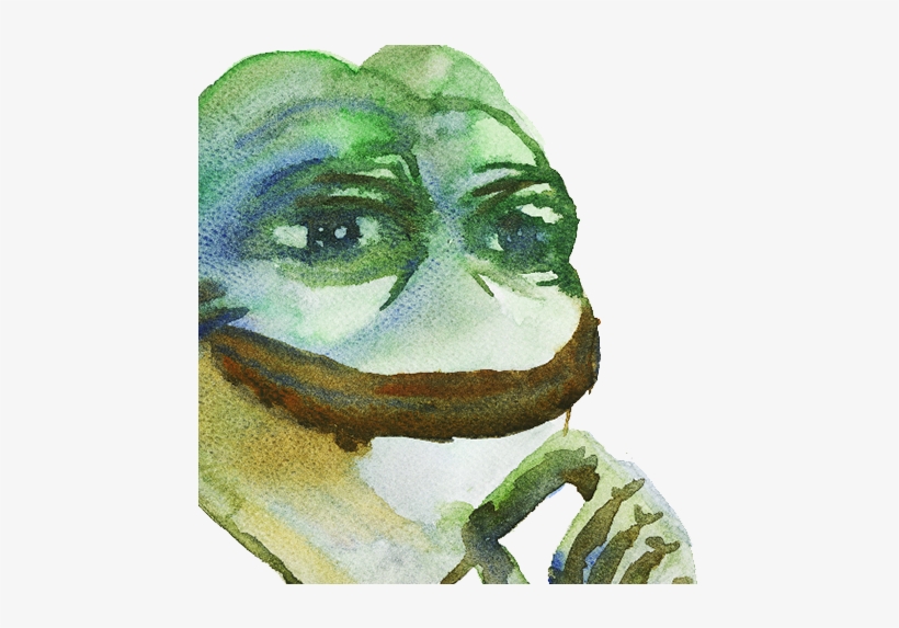 438kib, 485x520, Pepewaterc - Pepe The Frog Paint, transparent png #175686