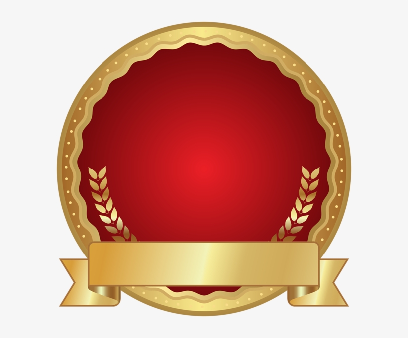 Red Seal Badge Transparent Png Clip Art - Banner Png, transparent png #175787