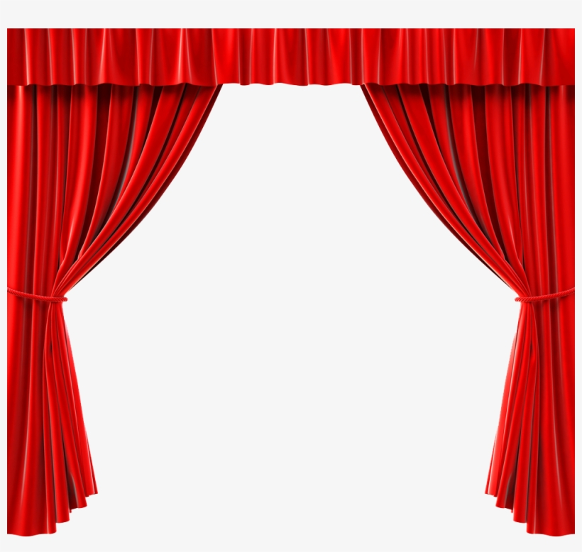 Red Curtain Png Image - Transparent Background Curtain Png, transparent png #175981