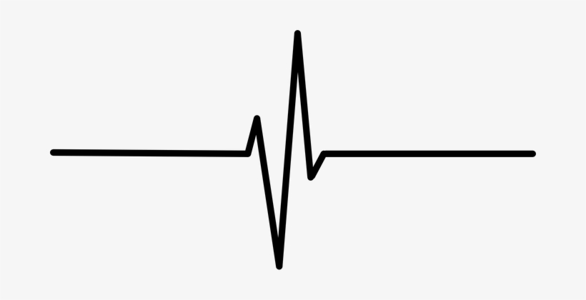 Heartbeat Ekg Ecg Pulse Heart Rate Heart P - Heart Beat Png, transparent png #175983