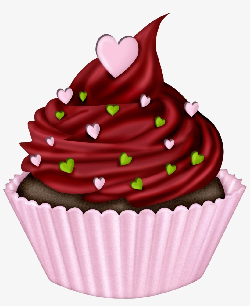 Candy Drawing Cupcake - Cupcake Clipart Transparent Background, transparent png #176346