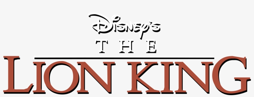 Disney's The Lion King Logo Png Transparent - Disney Lion King Logo, transparent png #176348