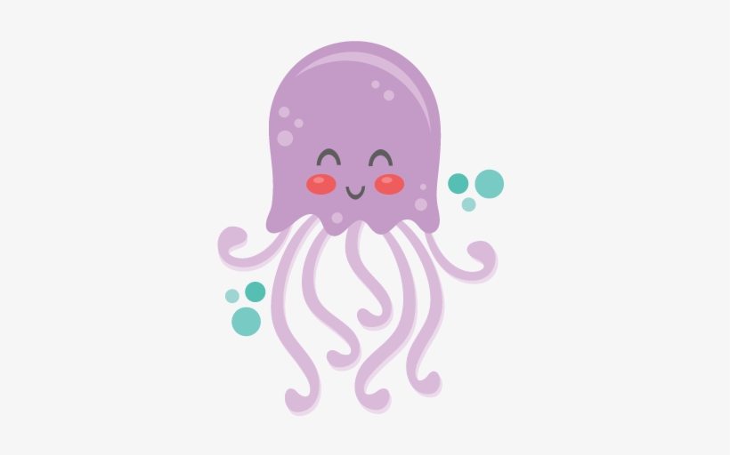 Jellyfish Clipart Png Clip Royalty Free Download - Jellyfish Clipart Cute, transparent png #176415