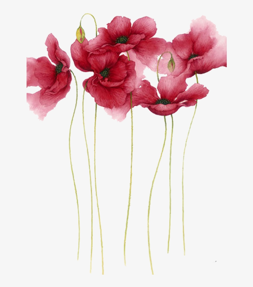 Watercolor Painting Flower Drawing Art - Flower Watercolor Painting, transparent png #176456