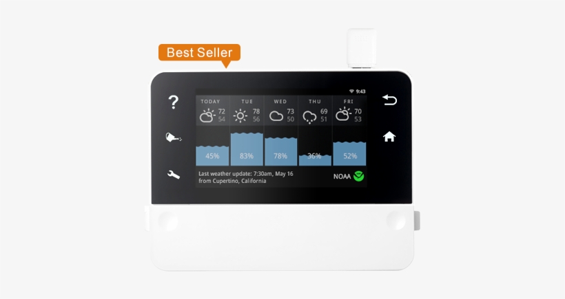Mouse Over To Remove The Lid - Smart Wifi Sprinkler Controller, transparent png #176682