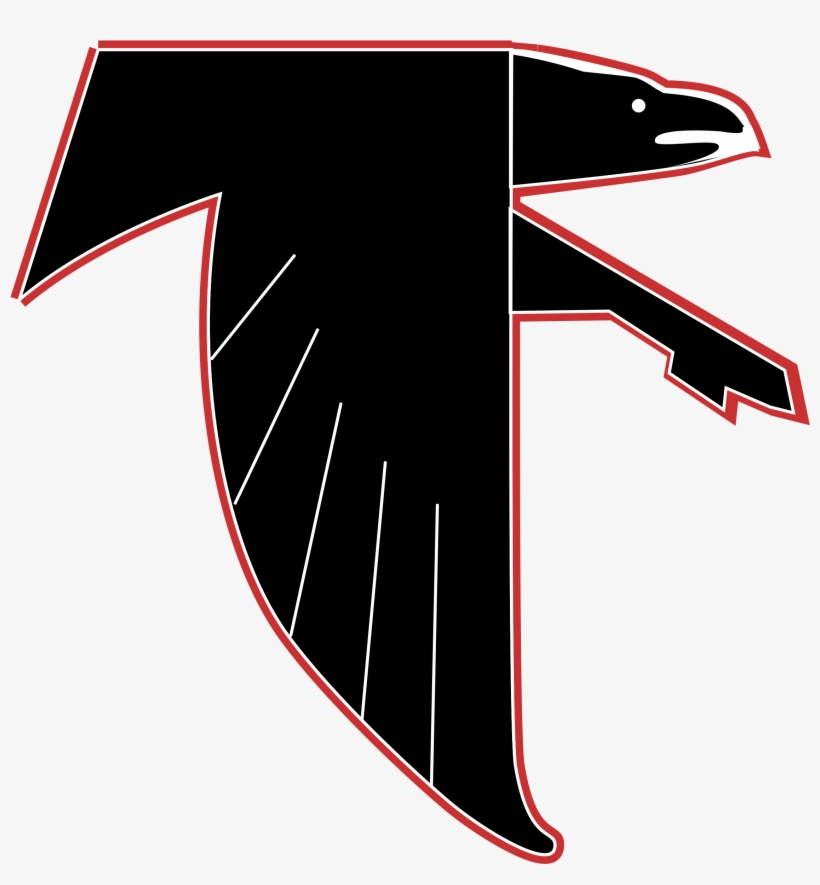 Atlanta Falcons 3 Logo Png Transparent - Retro Atlanta Falcons Logo, transparent png #177021