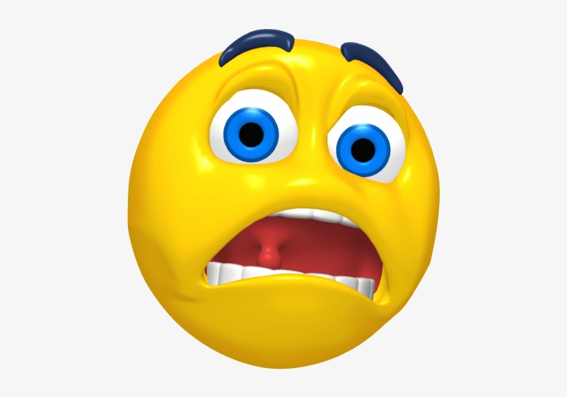Icons Logos Emojis - Scared Emoji, transparent png #177067