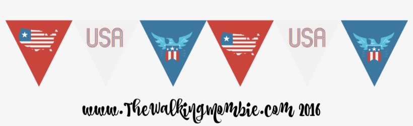 Free 4th Of July Clipart-usa Flag Bunting Www - American Lands Council, transparent png #177657