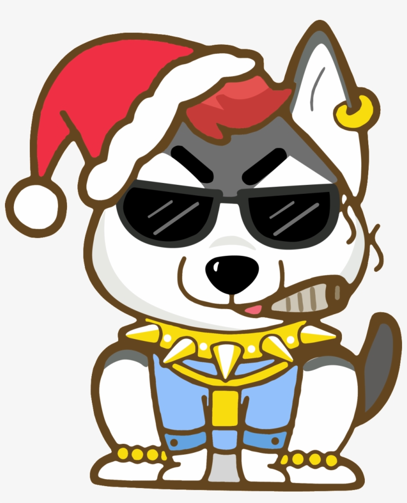 Cartoon Dog Vector Illustration Hip Hop Style, transparent png #177689