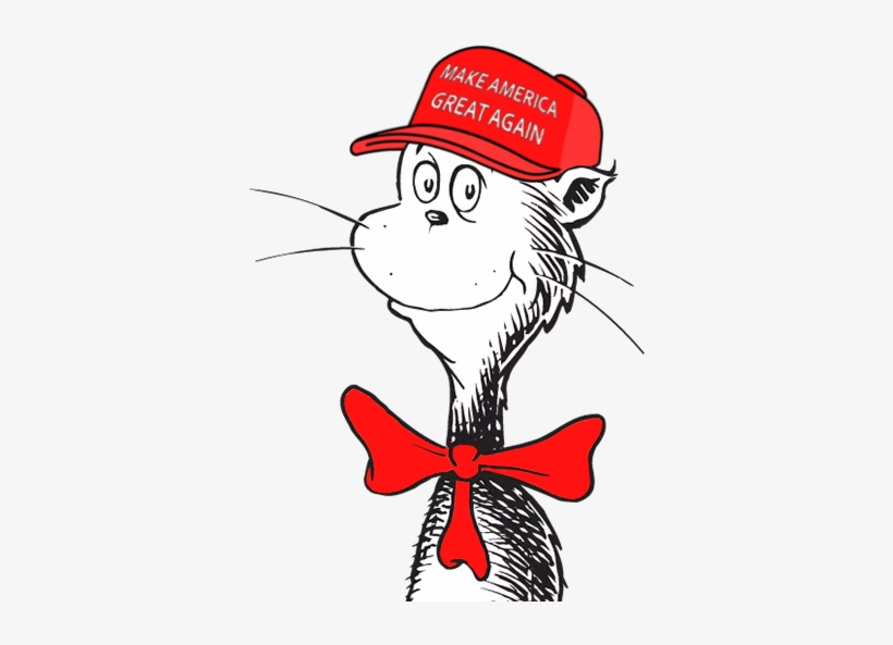 Cat In The Maga Hat - Cat In The Hat Png, transparent png #177837