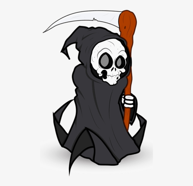 Halloween Grim Reaper Png Clipart - Halloween Grim Reaper Png, transparent png #177932