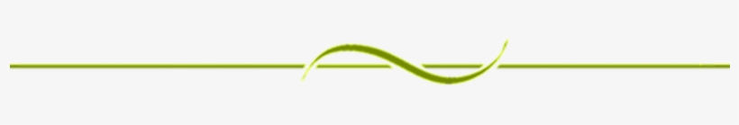 Green Line With Wave - Green Line Divider Png, transparent png #178043
