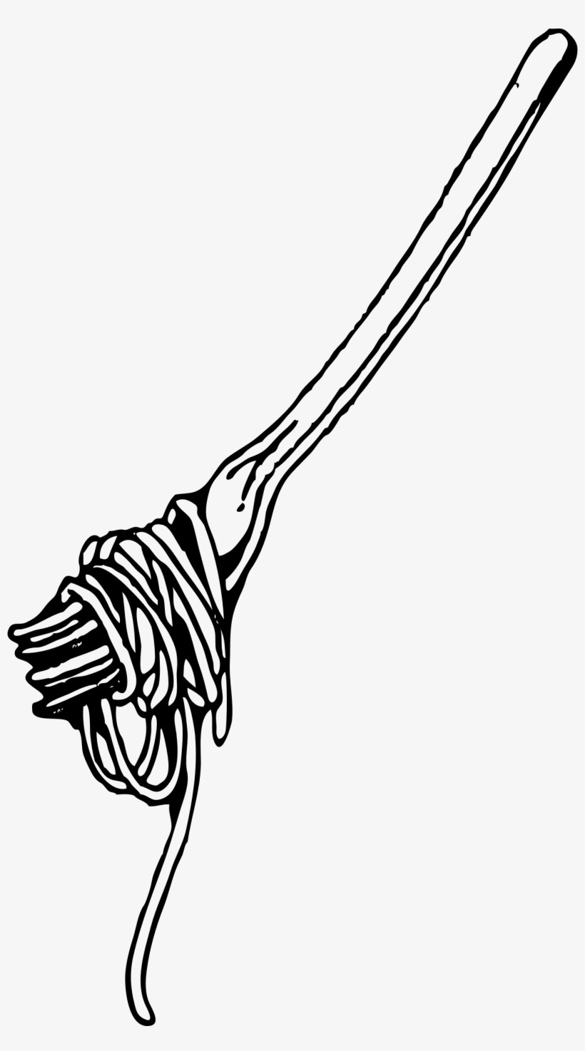 How To Set Use Fork With Spaghetti Clipart, transparent png #178106