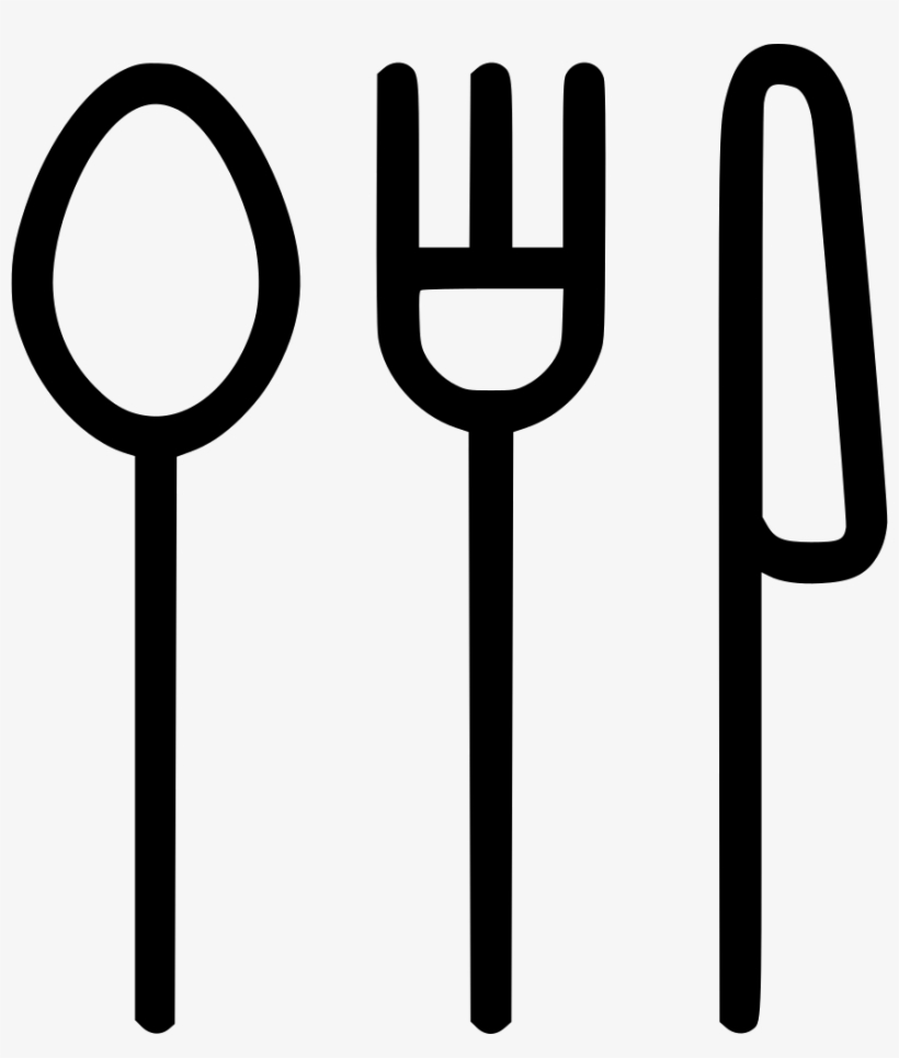 Eating Spoon Fork Knife Comments - Fork And Spoon Knife Png, transparent png #178454