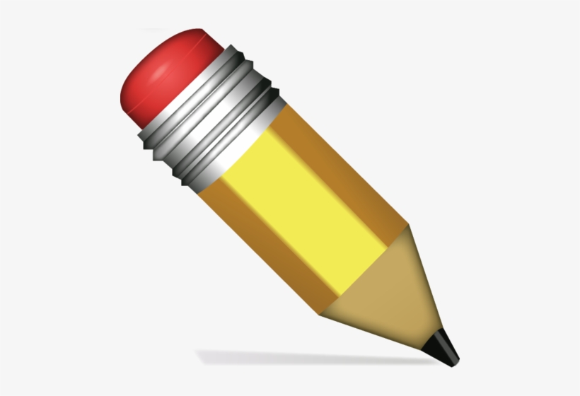 Download Icon Pinterest - Pencil Emoji Png, transparent png #178562