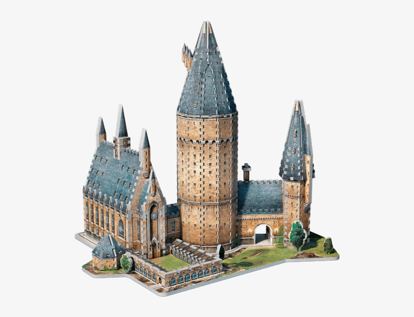 Hogwarts Castle Png - Harry Potter 3d Puzzle Great Hall, transparent png #178594