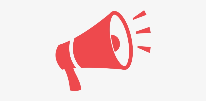 Red Megaphone Png - Red Megaphone Logo Png, transparent png #178666