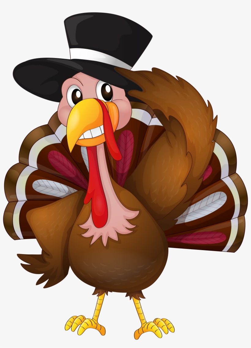 Easy Turkey Clipart At Getdrawings - Turkey Trot Thanksgiving Coloring Book [book], transparent png #178707