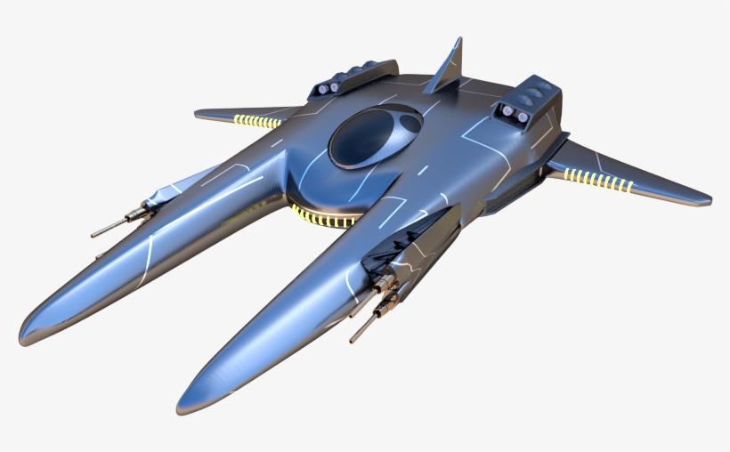 Spaceship Png Photo - Space Ship 3d Png, transparent png #178849