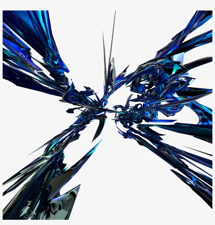 Go To Image - Blue C4d Abstract, transparent png #178853