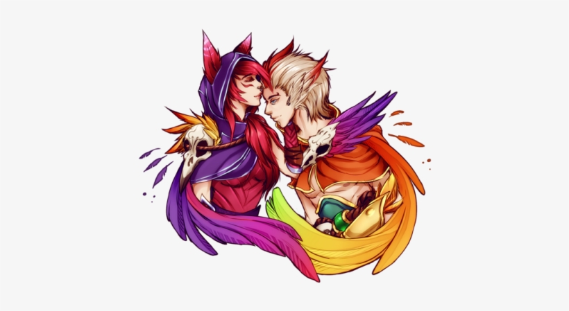 #overwatch #genji #dva #mccree #pharah #reaper #soldier - Rakan E Xayah Fanart, transparent png #179428