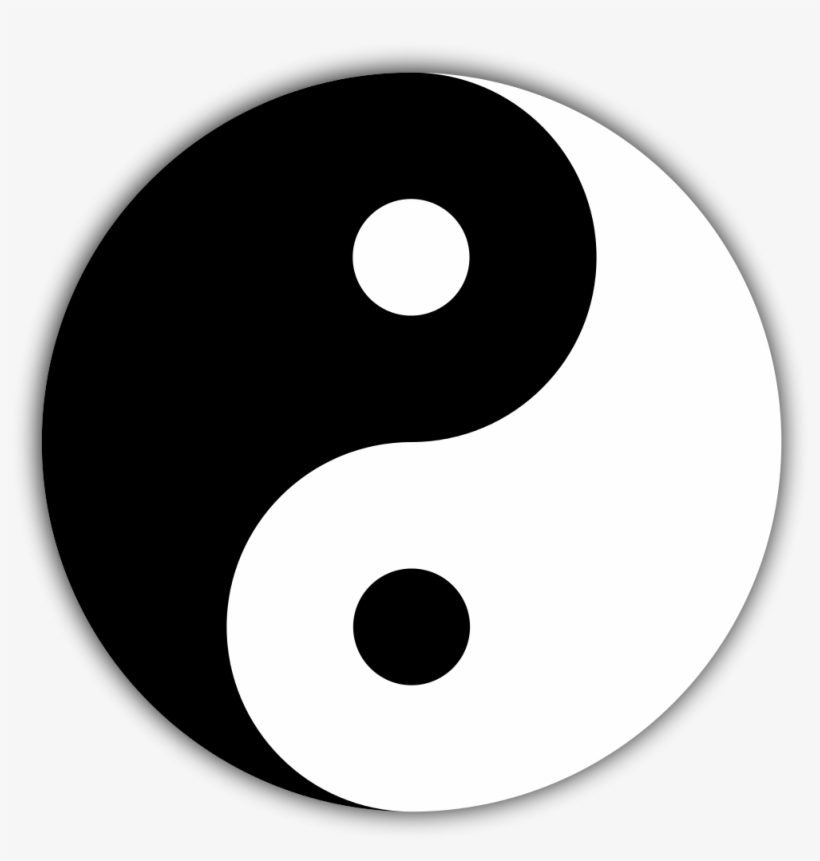 Yin Yang Png Transparent Image - Yin Yang Vector Png, transparent png #179453