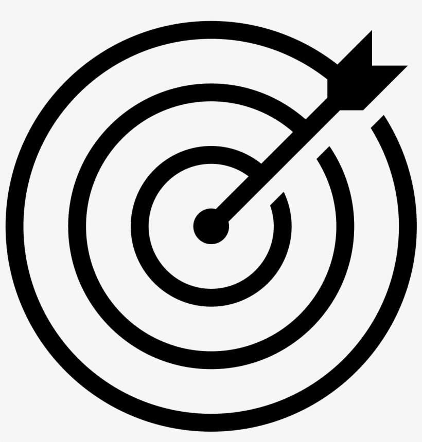 This Image Is Composed Of A Circle In The Center - Career Objective Icon Png, transparent png #179603