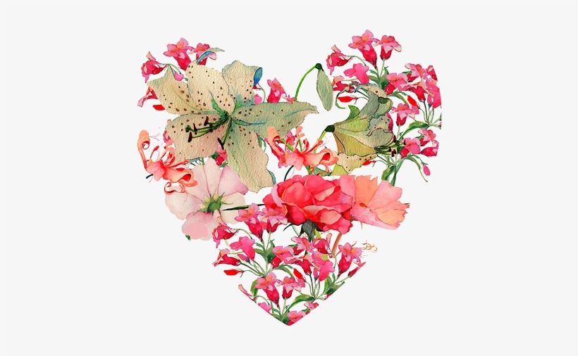 Consider This Hippie - Heart Of Flowers, transparent png #179605