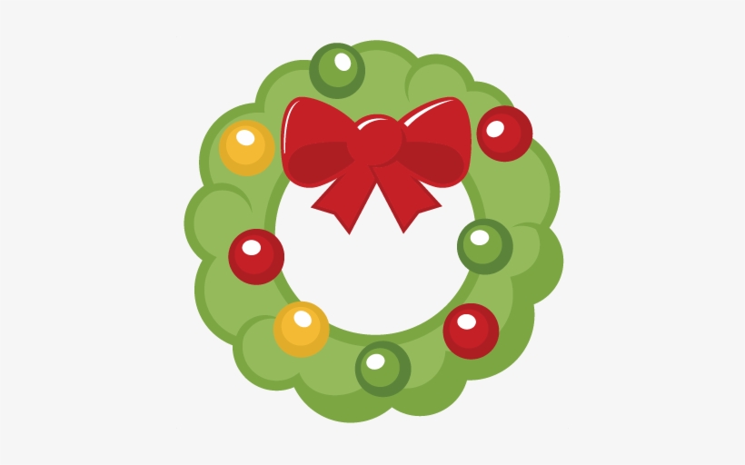 Download Christmas Wreath Svg Cutting File Christmas Svg Cut Miss Kate S Cuttables Christmas Free Transparent Png Download Pngkey