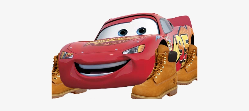 Rev Up Those Timbs - Anthropomorphic Car, transparent png #179856