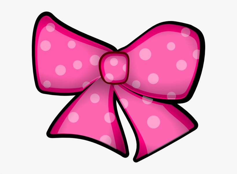 Pink Ribbon Clipart - Hair Bow Clip Art, transparent png #179956